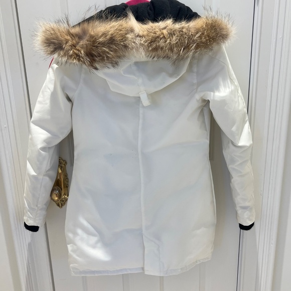 Canada Goose Victoria Parka in White Size Small - Picture 3 of 8